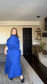 Review of product Diana Prairie Dress in Cobalt